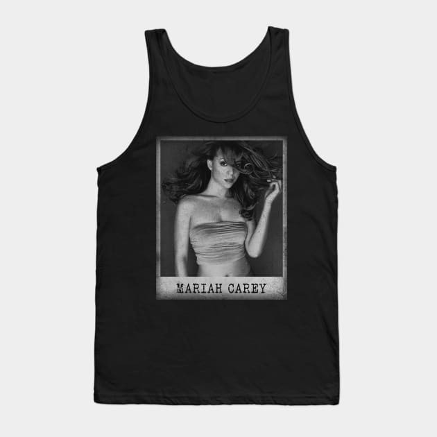 Mariah Carey // Minimalist Fanart Tribute Tank Top by j.adevelyn